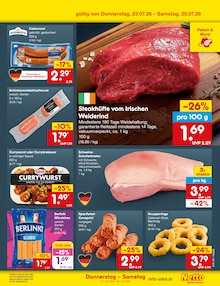 Braten im aktuellen Netto Marken-Discount Prospekt (Münster) Braten im Netto Marken-Discount Prospekt "Aktuelle Angebote" mit 73 Seiten (Münster)