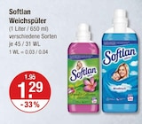 Softlan Weichspüler (1 Liter) Angebote von Softlan bei V-Markt Augsburg für 1,29 €