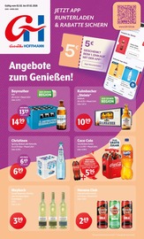 Getränke im Getränke Hoffmann Prospekt in Hof Aktueller Getränke Hoffmann Prospekt mit Getränke, "Aktuelle Angebote", Seite 1