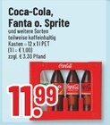 Aktuelles Coca-Cola, Fanta o. Sprite Angebot bei Trinkgut in Löhne ab 11,99 €