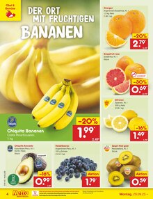 Bananen im Netto Marken-Discount Prospekt "Aktuelle Angebote" mit 62 Seiten (Siegen (Universitätsstadt))