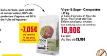 Croquettes - 2 kg - Animalis à Montigny-le-Bretonneux Croquettes - 2 kg en promo chez Animalis Montigny-le-Bretonneux à 19,90 €