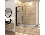 Pare baignoire Bricks 80 x H 140 cm en promo chez Brico Dépôt Bourges à 119,00 €