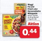 Fix und Frisch oder Herzensküche Würzpaste im Angebot bei Markant Nordwest in Aurich Fix und Frisch oder Herzensküche Würzpaste Angebote von Maggi bei Markant Nordwest Aurich für 0,44 €