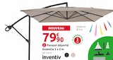 Parasol déporté Essentia 3 x 2 m - INVENTIV - Mr.Bricolage à Vitry-sur-Seine Parasol déporté Essentia 3 x 2 m - INVENTIV en promo chez Mr.Bricolage Vitry-sur-Seine à 79,90 €