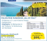 ITALIEN PKW-RUNDREISE "ALL OF ITALY" bei EDEKA im Mainhausen Prospekt für 899,00 €