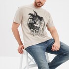 T-shirt col rond Dragon Ball Z Goku sable homme - DRAGONBALL_Z en promo chez La Halle T-shirt col rond Dragon Ball Z Goku sable homme - DRAGONBALL_Z dans le catalogue La Halle