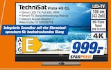 Vista 43 CL im Angebot bei expert in Coesfeld Vista 43 CL Angebote von TechniSat bei expert Coesfeld für 999,00 €