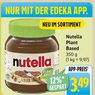 Plant Based Angebote von Nutella bei E center Nürtingen für 3,49 €