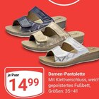 Damen-Pantolette Angebote bei GLOBUS Gera für 14,99 €