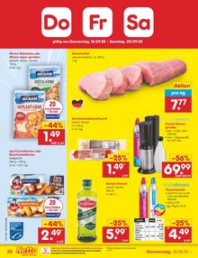 Schweinefilet im Netto Marken-Discount Prospekt "Aktuelle Angebote" mit 60 Seiten (Mannheim)