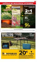 Prix et réduction Terreau universel dans le prospectus Carrefour Market en cours Offre Terreau universel dans le catalogue Carrefour Market du moment à la page 13
