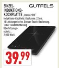 Einzel-Induktionskochplatte Induk 2010 von Gutfels für 39,99 € bei Marktkauf im Angebot Einzel-Induktionskochplatte Induk 2010 von Gutfels im aktuellen Marktkauf Prospekt