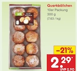 Quarkbällchen Angebot in Dinklage Quarkbällchen im aktuellen Prospekt bei Netto Marken-Discount in Dinklage