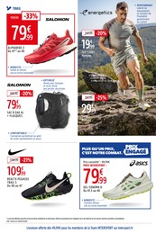 Prix et réduction Chaussures Running Homme dans le prospectus Intersport en cours Offre Chaussures Running Homme dans le catalogue Intersport du moment à la page 16