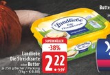 Die Streichzarte oder Butter Angebote von Landliebe bei EDEKA Erkrath für 2,22 €