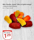 Mini-Paprika Sweet-Mix im Angebot bei GLOBUS in Leipzig Mini-Paprika Sweet-Mix Angebote bei GLOBUS Leipzig für 1,29 €