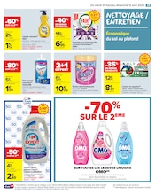 Promos Lessive Liquide dans le catalogue "Carrefour Market" de Carrefour Market Lessive Liquide en promo dans le catalogue Carrefour Market à la page 31