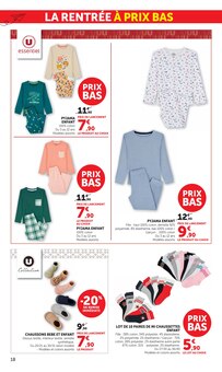 Catalogue Hyper U, 04/08/2026 - 06/09/2026, LES PRIX BAS DE LA RENTRÉE Spécial mode, 22 pages Prospectus Hyper U en cours, "LES PRIX BAS DE LA RENTRÉE Spécial mode", 22 pages