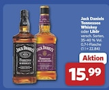 Tennessee Whiskey Angebote von Jack Daniels bei combi Garbsen für 15,99 €