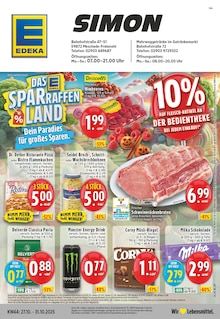 EDEKA Meschede (Kreis- und Hochschulstadt) Prospekt "Aktuelle Angebote" mit 24 Seiten