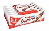 Barre chocolatée bueno chocolat au lait - KINDER - Intermarché à Toulouse Barre chocolatée bueno chocolat au lait - KINDER en promo chez Intermarché Toulouse à 2,87 €