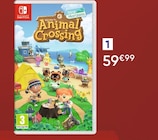 Animal crossing nintendo switch - NINTENDO en promo chez Fnac Animal crossing nintendo switch - NINTENDO dans le catalogue Fnac