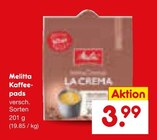 Kaffeepads im Angebot bei Netto Marken-Discount in Saarbrücken Kaffeepads Angebote von Melitta bei Netto Marken-Discount Saarbrücken für 3,99 €