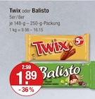 Twix im Angebot bei V-Markt in Regensburg Twix Angebote von Twix bei V-Markt Regensburg für 1,89 €