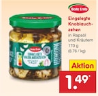 Eingelegte Knoblauchzehen im Netto Marken-Discount Prospekt Eingelegte Knoblauchzehen von Beste Ernte im aktuellen Netto Marken-Discount Prospekt für 1,49 €