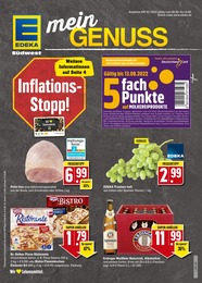 EDEKA Prospekt für Stuttgart mit 52 Seiten EDEKA Prospekt für Stuttgart: "Aktuelle Angebote", 52 Seiten, 08.08.2022 - 13.08.2022