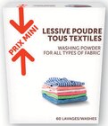 Lessive poudre prix mini en promo chez U Express Vandœuvre-lès-Nancy à 4,99 €