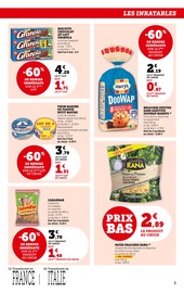 Alimentation Angebote im Prospekt "LES PRODUITS U À PRIX BAS" von Bi1 auf Seite 3
