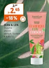 Dusche im Angebot bei Müller in Coburg Dusche Angebote von JEAN & LEN bei Müller Coburg für 2,45 €