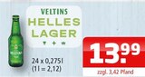 Aktuelle Veltins Angebote bei Getränke Oase in Lippstadt Aktuelles Helles Lager Angebot bei Getränke Oase in Lippstadt ab 13,99 €
