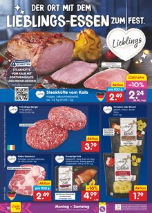 Rindfleisch im Netto Marken-Discount Prospekt "Aktuelle Angebote" mit 59 Seiten (Halle (Saale))