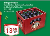 Weißbier im Angebot bei GLOBUS in Gera Weißbier Angebote von Erdinger bei GLOBUS Gera für 13,99 €