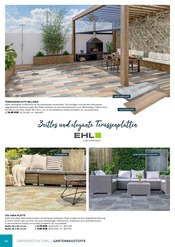 Terrassenplatten im PROFI Wesch Prospekt in Mühlhausen Aktueller PROFI Wesch Prospekt mit Terrassenplatten, "GARTENKATALOG 2025", Seite 64