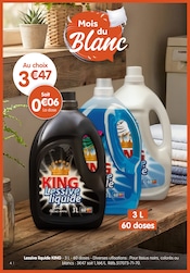 Lessive Liquide Angebote im Prospekt "Mois du Blanc" von B&M auf Seite 4