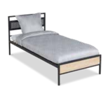 Lit 90x190 cm oskar en promo chez But Boulogne-Billancourt à 119,99 €