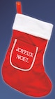 Chaussette de noel en promo chez Super U Boulogne-Billancourt à 1,49 €