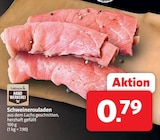 Schweinerouladen bei Markant Nordwest im Herford Prospekt für 0,79 €