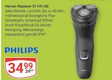 Aktuelles Herren-Rasierer S1141/00 Angebot bei GLOBUS in Krefeld ab 34,99 €