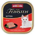 Animonda Cat Vom Feinsten Kitten mit Rind 100 g bei Zookauf im Kaarst Prospekt für 0,79 €