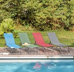 Bain de soleil pliant en promo chez Super U Villefranche-sur-Saône à 29,99 €