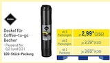 Deckel für Coffee-to-go Becher im Angebot bei METRO in Wunstorf Deckel für Coffee-to-go Becher Angebote von Rioba bei METRO Wunstorf für 3,56 €