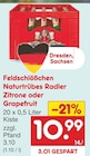Aktuelle Zitronen Angebote bei Netto Marken-Discount in Dresden Aktuelles Naturtrübes Radler Zitrone oder Grapefruit Angebot bei Netto Marken-Discount in Dresden ab 10,99 €