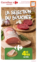 Prospectus Carrefour Market à Vic-le-Comté, "LA SÉLECTION DU BOUCHER", 14 pages, 30/09/2025 - 05/10/2025