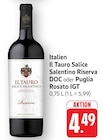 EDEKA - Il Tauro Salice Salentino Riserva DOC Angebot im Prospekt Il Tauro Salice Salentino Riserva DOC bei EDEKA im Prospekt "" für 4,49 €