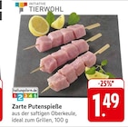 EDEKA Trierweiler - Zarte Putenspieße Angebot im Prospekt Zarte Putenspieße bei EDEKA im Trierweiler Prospekt für 1,49 €